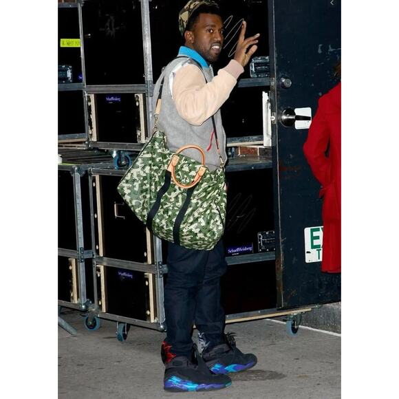 Louis Vuitton x Marc jacobs Takashi Murakami Camouflage monogram keepall 55 - Picture 2 of 12